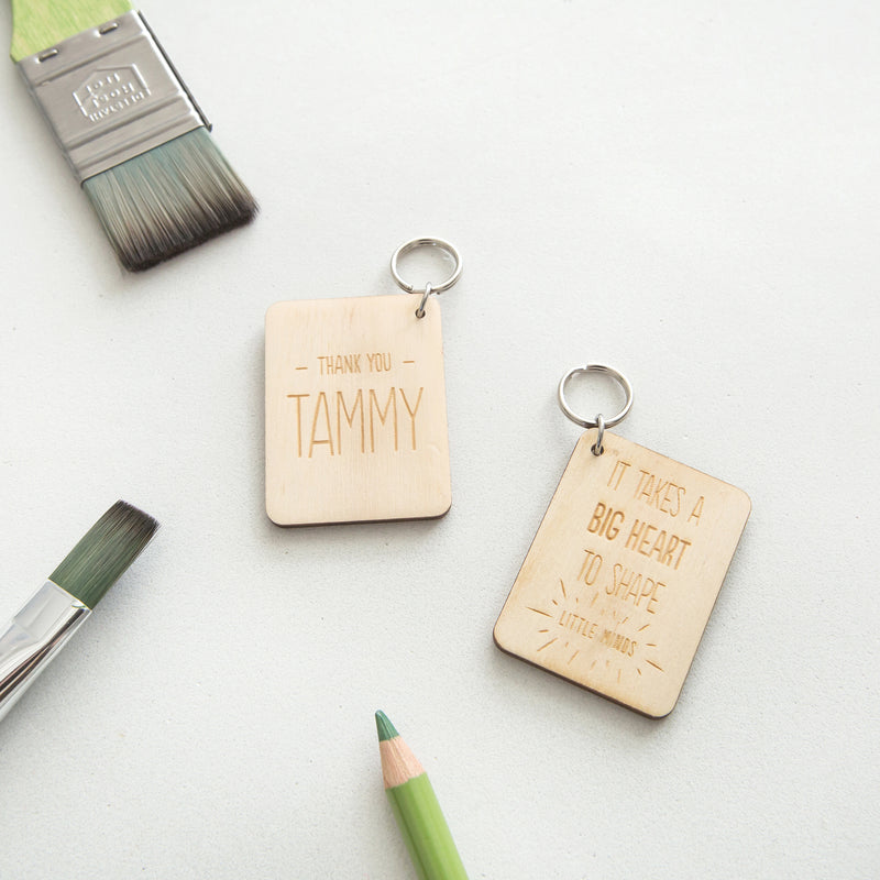 Teacher Keyring