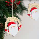 Jolly Santa Ornament