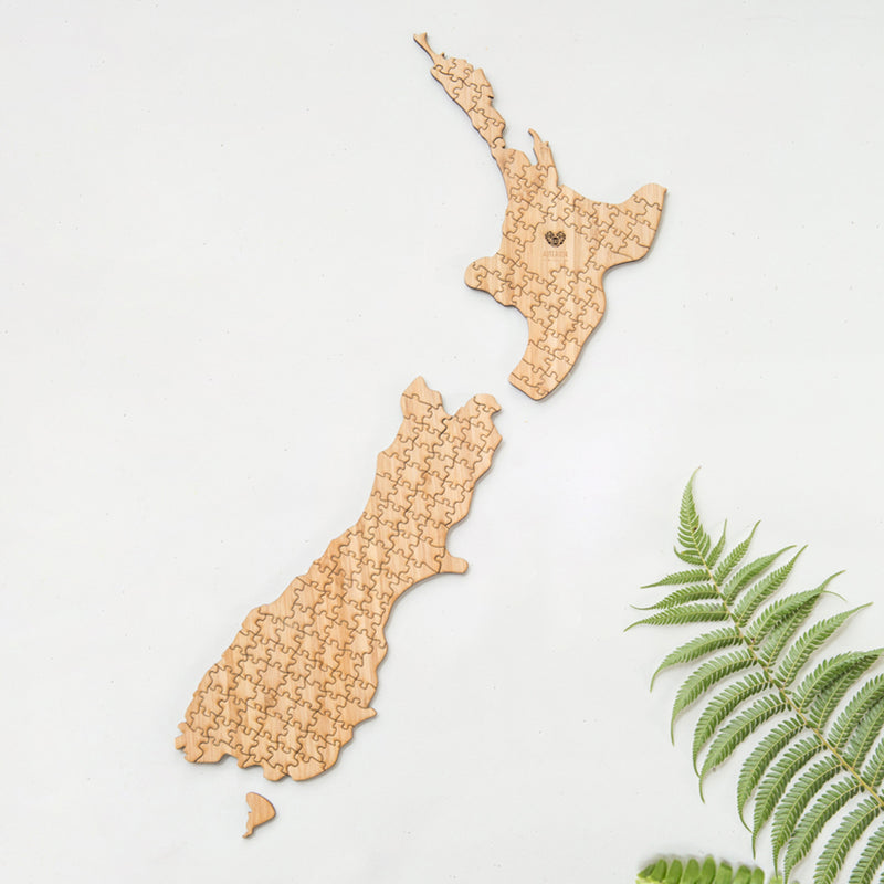 New Zealand Map Puzzle